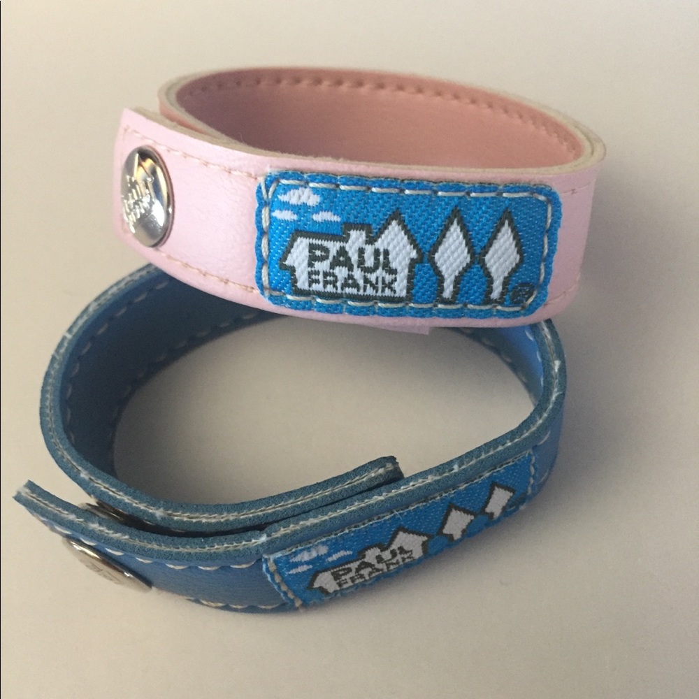 Leather bracelet lot - Paul Frank